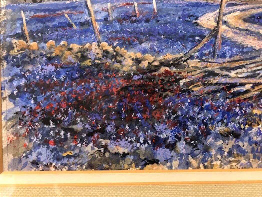 Fin du 20e siècle Harold Sims Painting