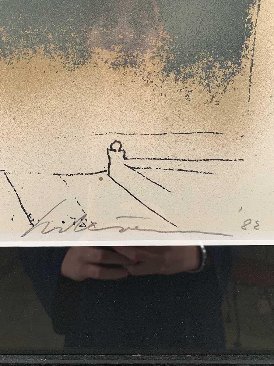 'Man and Horse' by Harold Stevenson, Lithograph For Sale 1