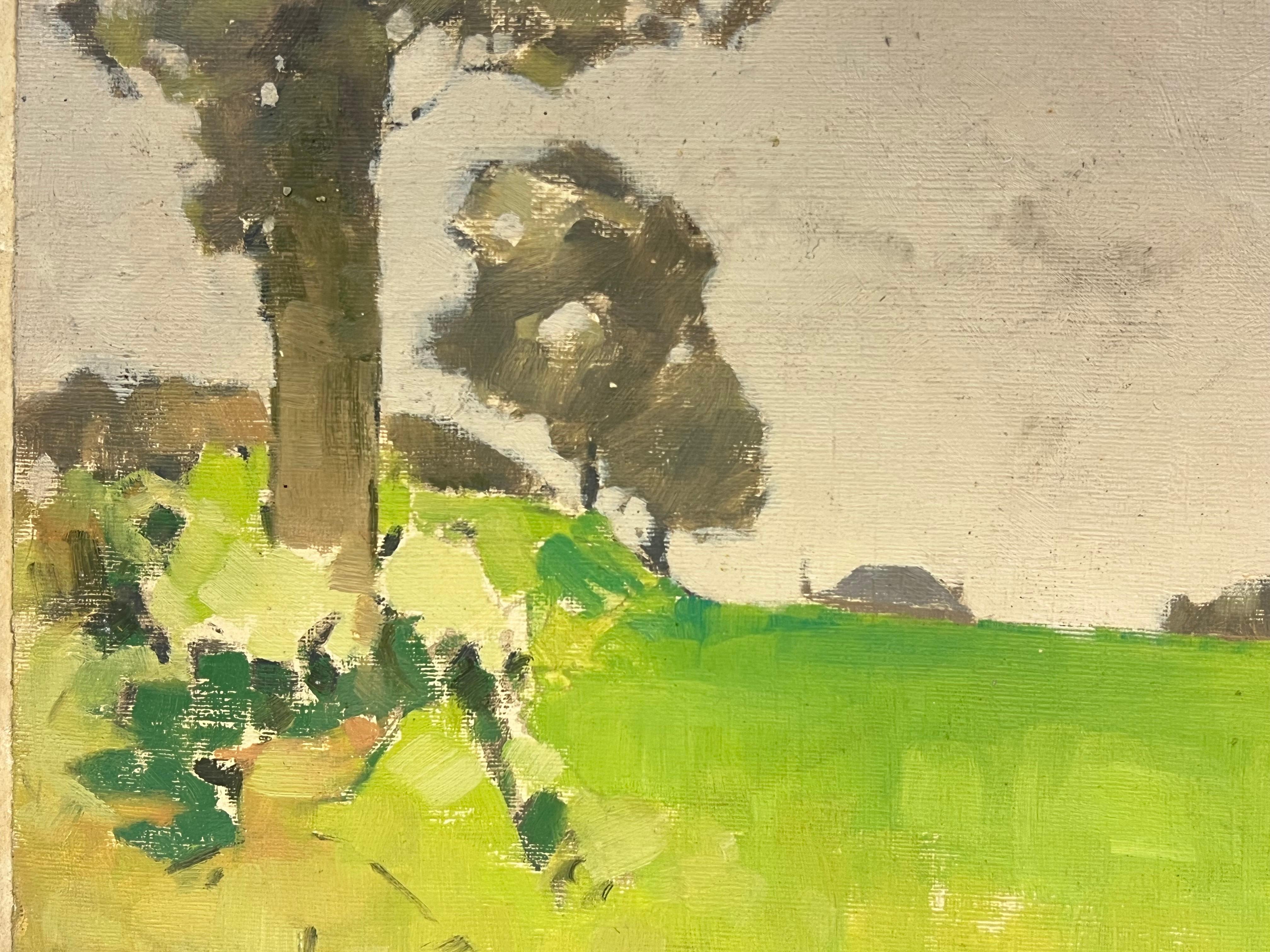 Paysage vert vif
par Harold Storey ( 1888 - 1965)
huile sur carton, non encadré
tableau : 11 x 16 pouces
Provenance : collection privée, Royaume-Uni.
Condit : quelques salissures superficielles et éraflures, mais bon état.

Peintre de sujets