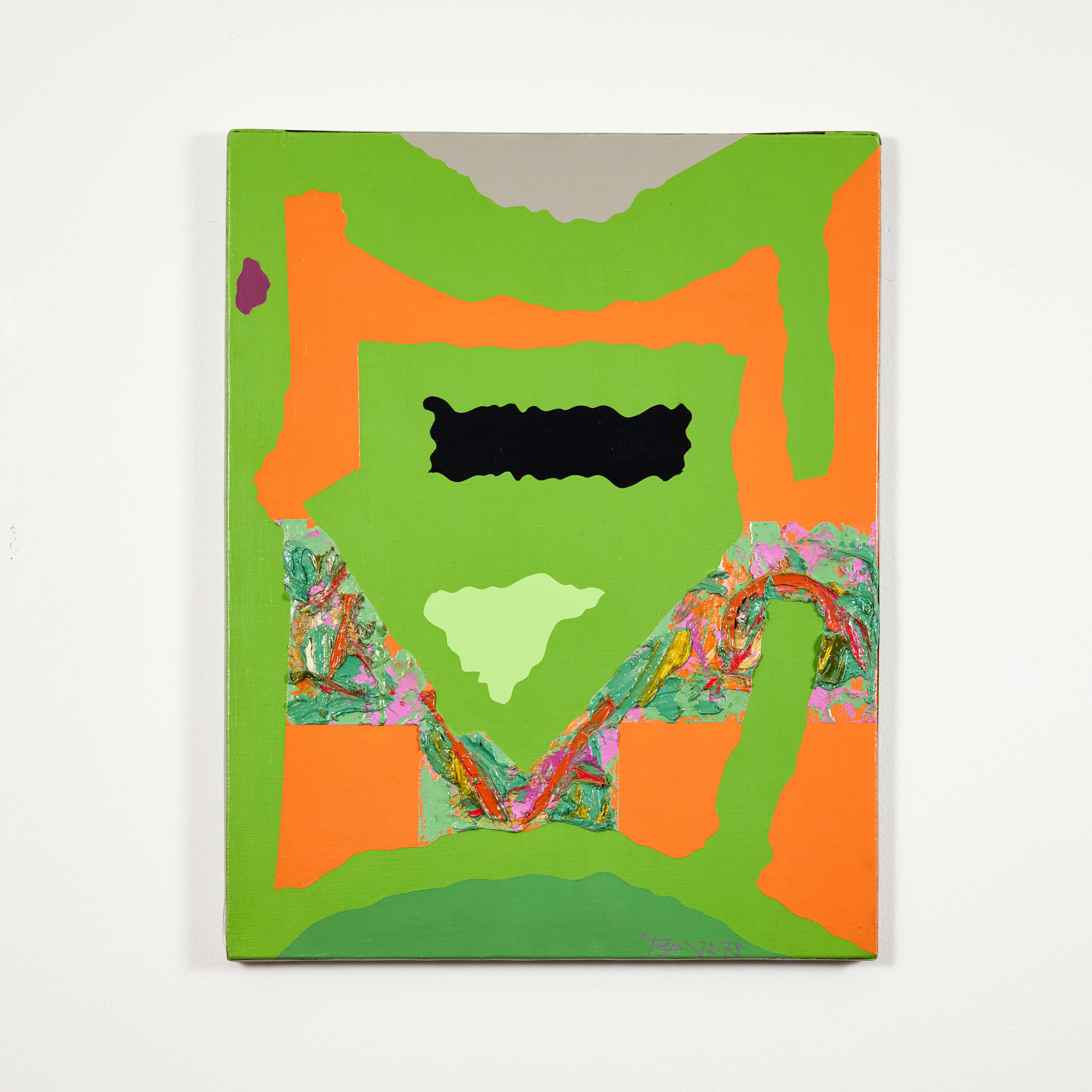 Abstract Painting di Harold Town - Parco #52