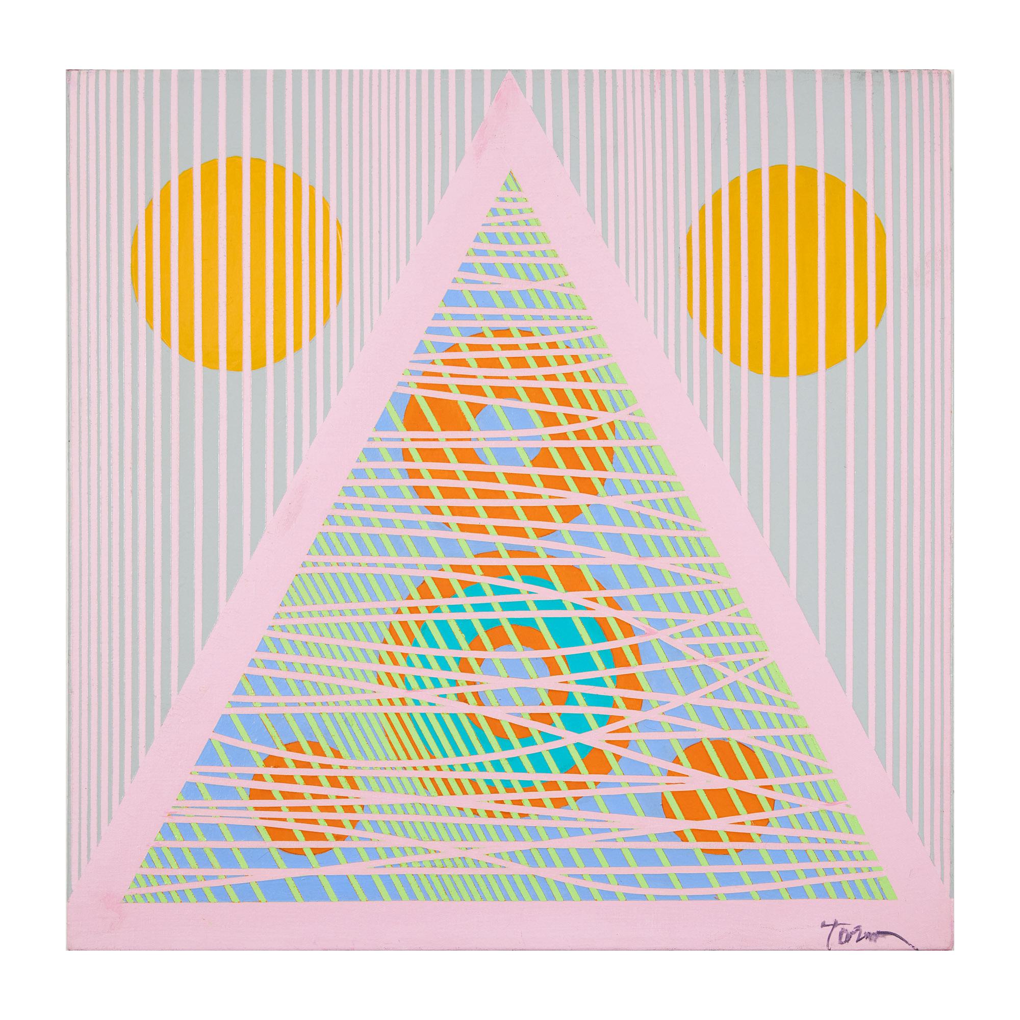 Luz silenciosa - Painting de Harold Town