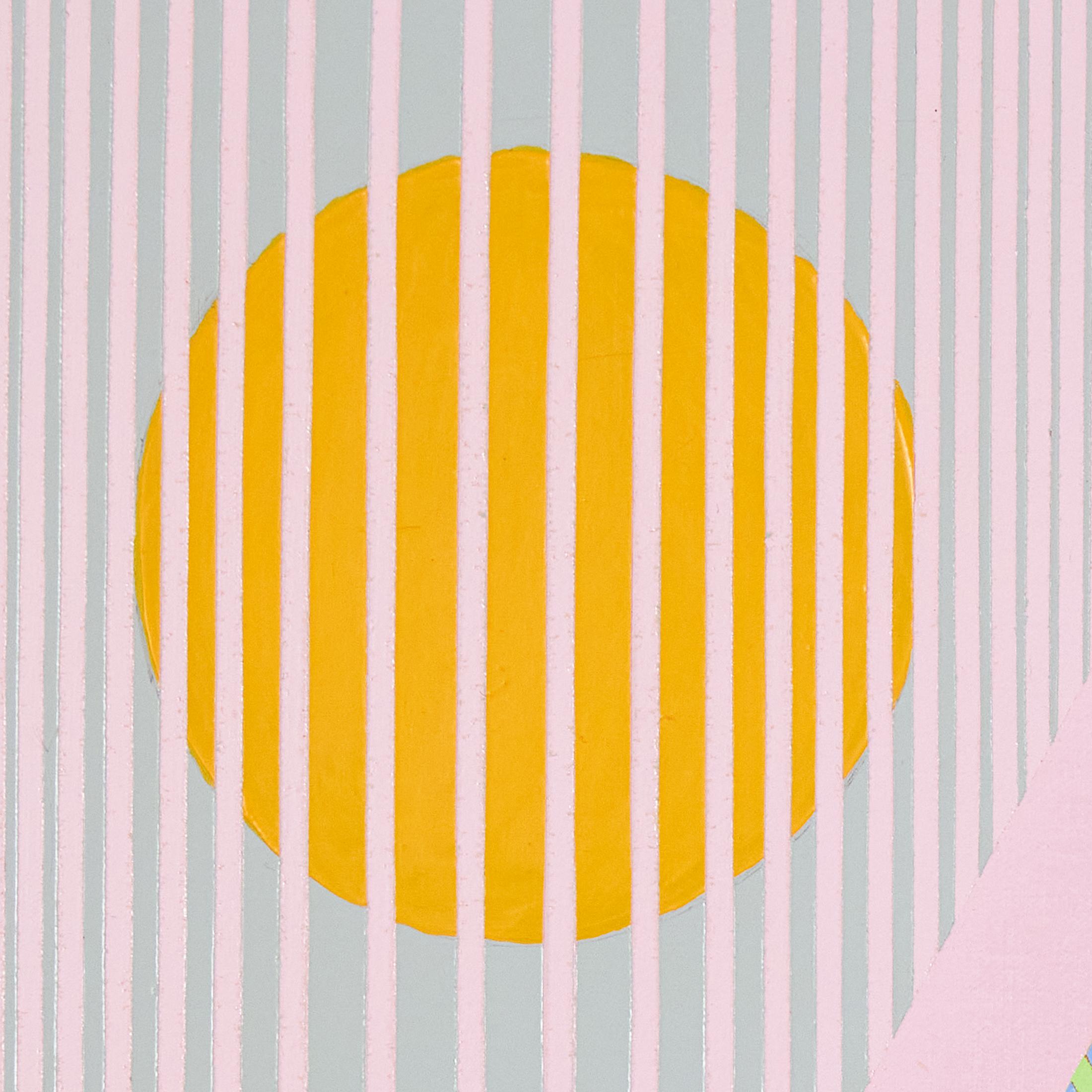 Luz silenciosa - Abstract Painting Gris de Harold Town