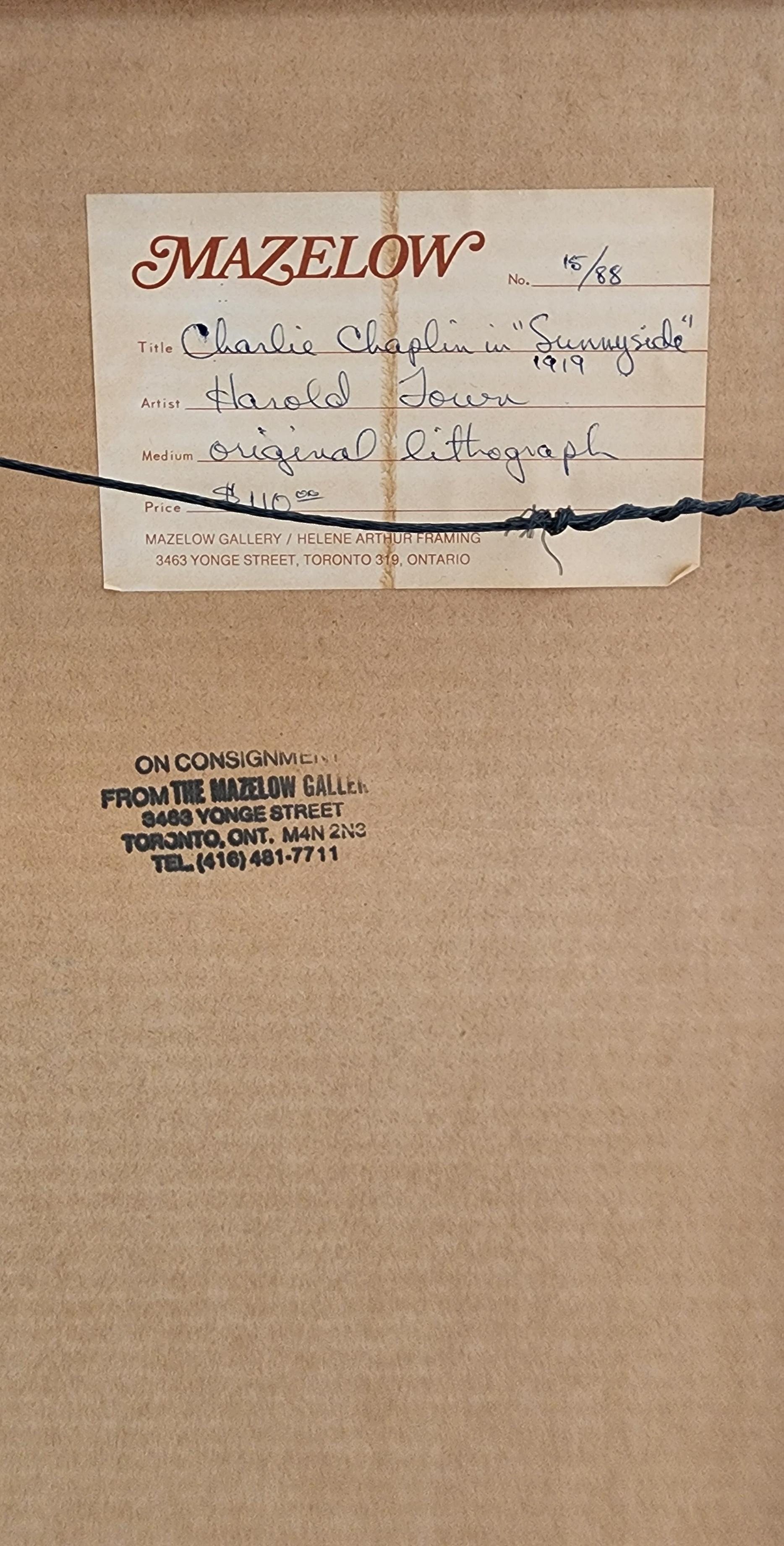 Charlie Chaplin in Sunnyside (Icone, Attore, Ritratto, Movimento, Danza, ~30% OFF) in vendita 5