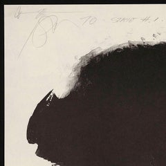 Harold Town "Diva" Lithograph, 1970