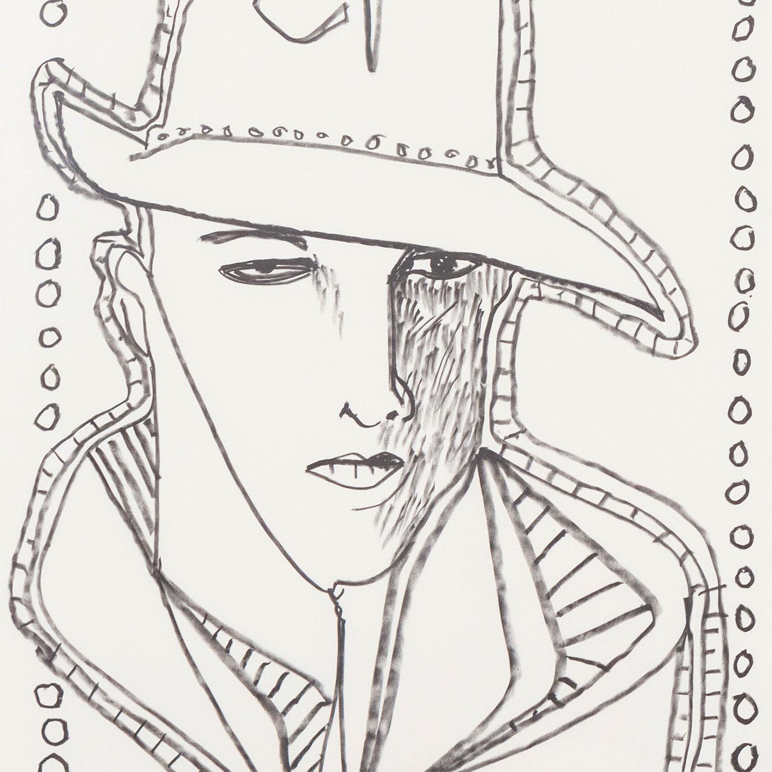 Rudolph Valentino - Pop Art Print by Harold Town
