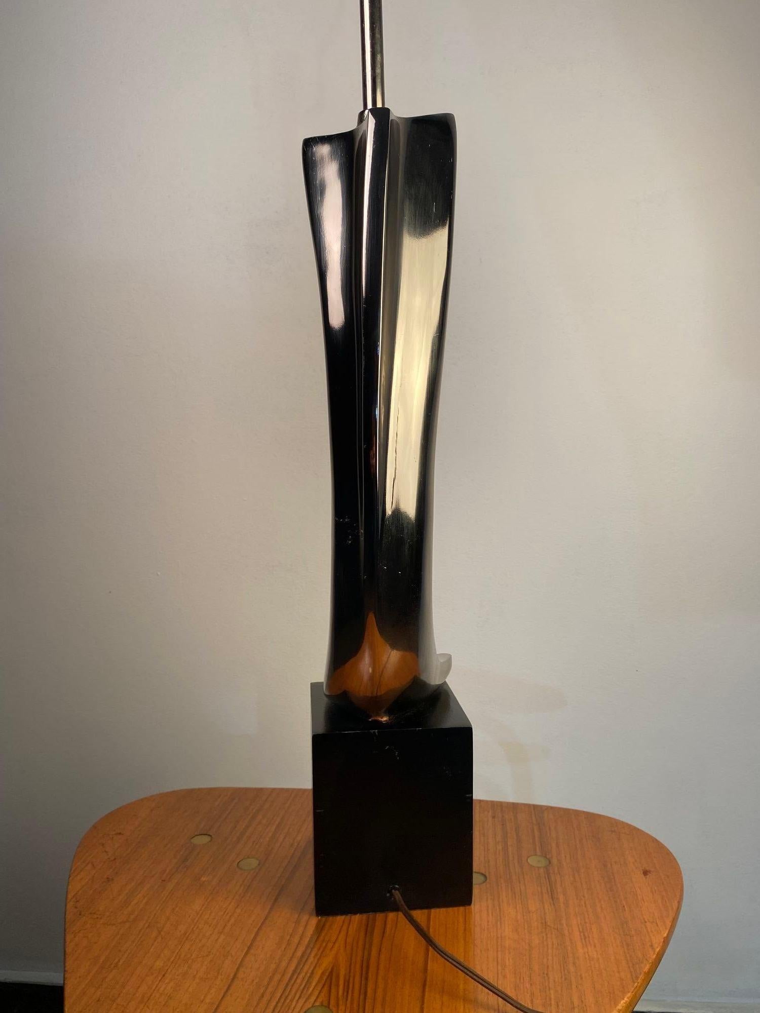 Acier Harold Weiss & Richard Barr ont conçu des lampes pour Laurel Lamp Company. en vente
