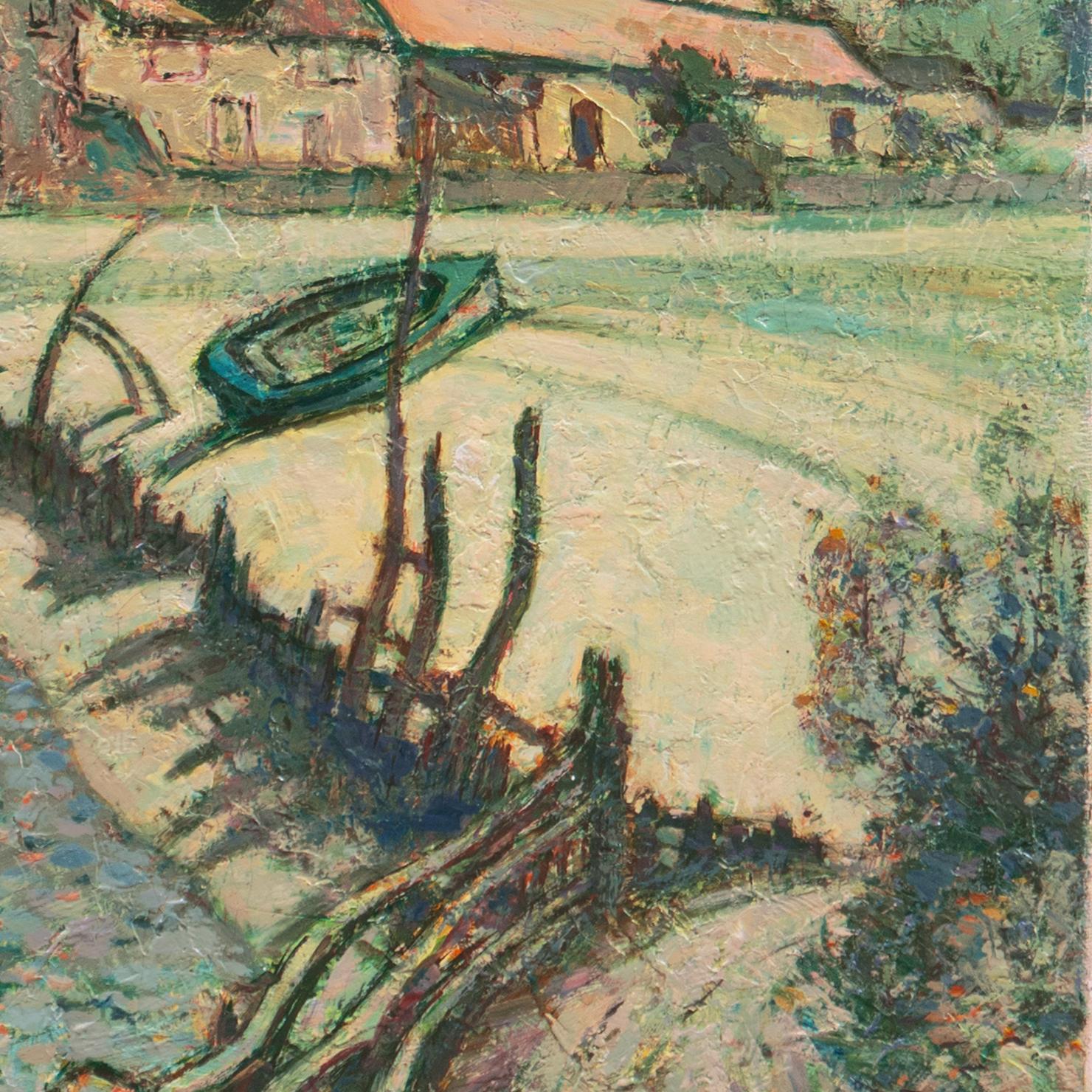 „River-Landschaft mit Scheune“, Royal Academy, Royal Scottish Academy, Isle of Man 2