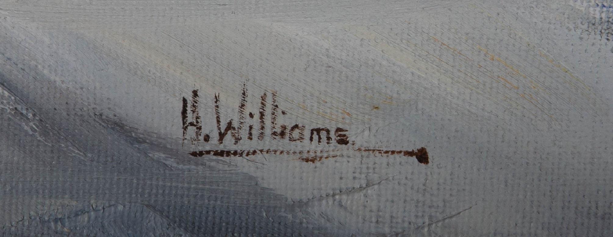 Harold Williams - Olio contemporaneo, Arco di Trionfo, Parigi in vendita 4
