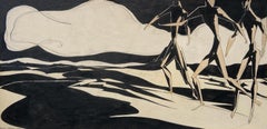 Forgotten Journey, britischer Künstler des 20. Jahrhunderts, signiert und datiert 1939
