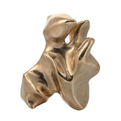 Harp Bronze Sculpture