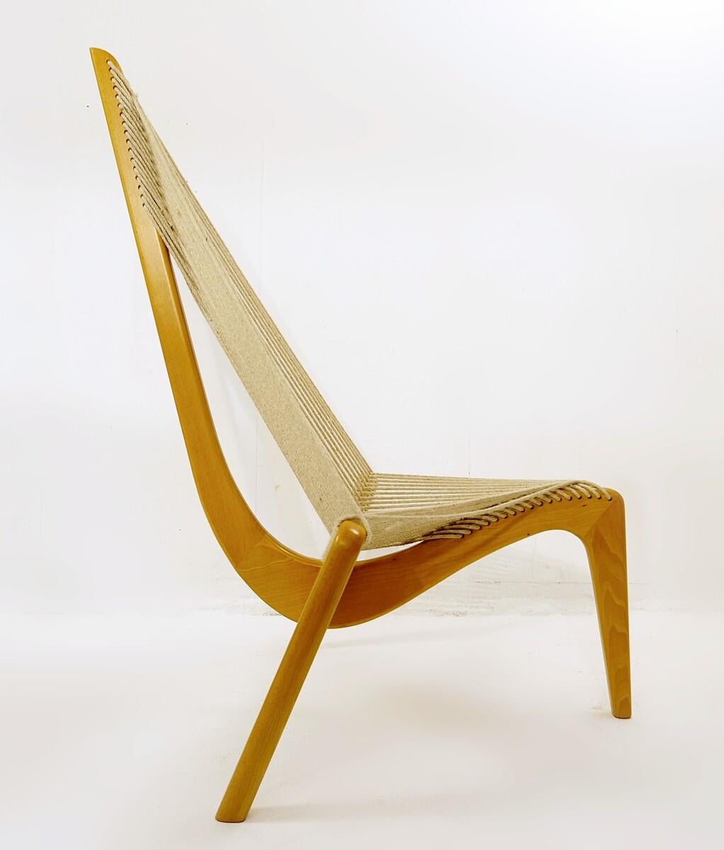 Danish ''harp chair'' by Jørgen Høvelskov and Jorgen Christensen, Denmark, 1963