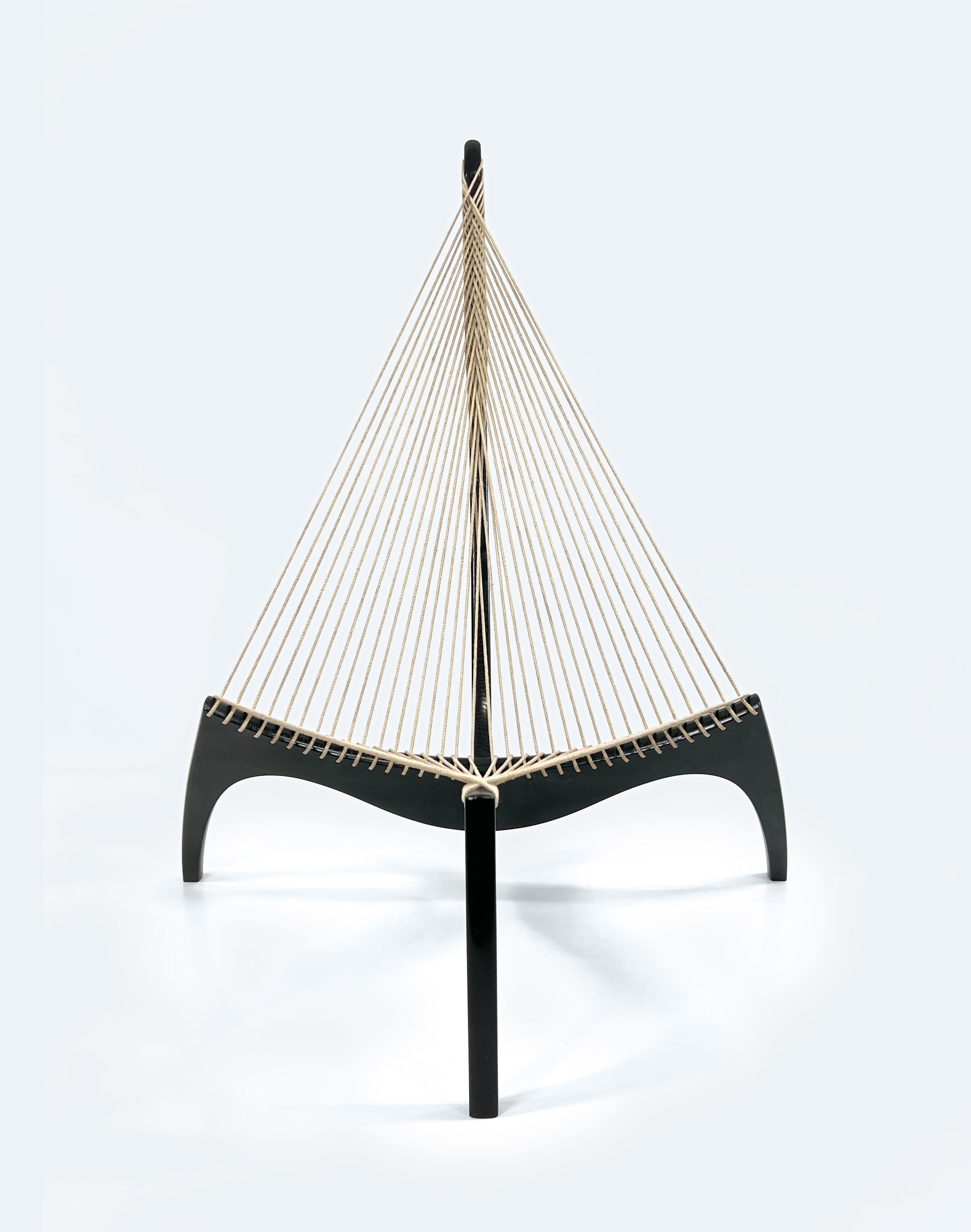 Silla Arpa de Jørgen Høvelskov para Christensen & Larsen Møbelhandverk, 1968 en venta 2