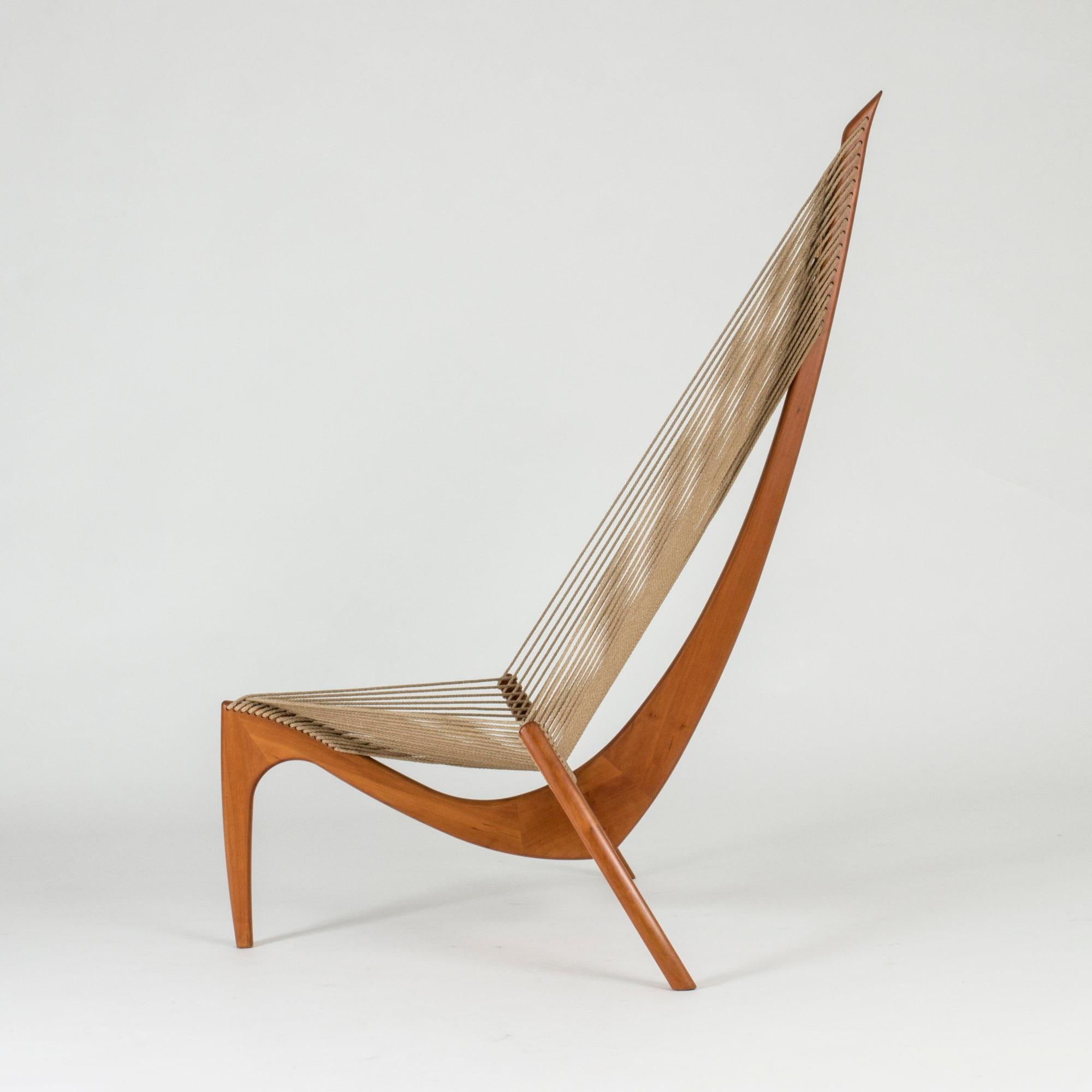Scandinavian Modern “Harp Chair” by Jørgen Høvelskov