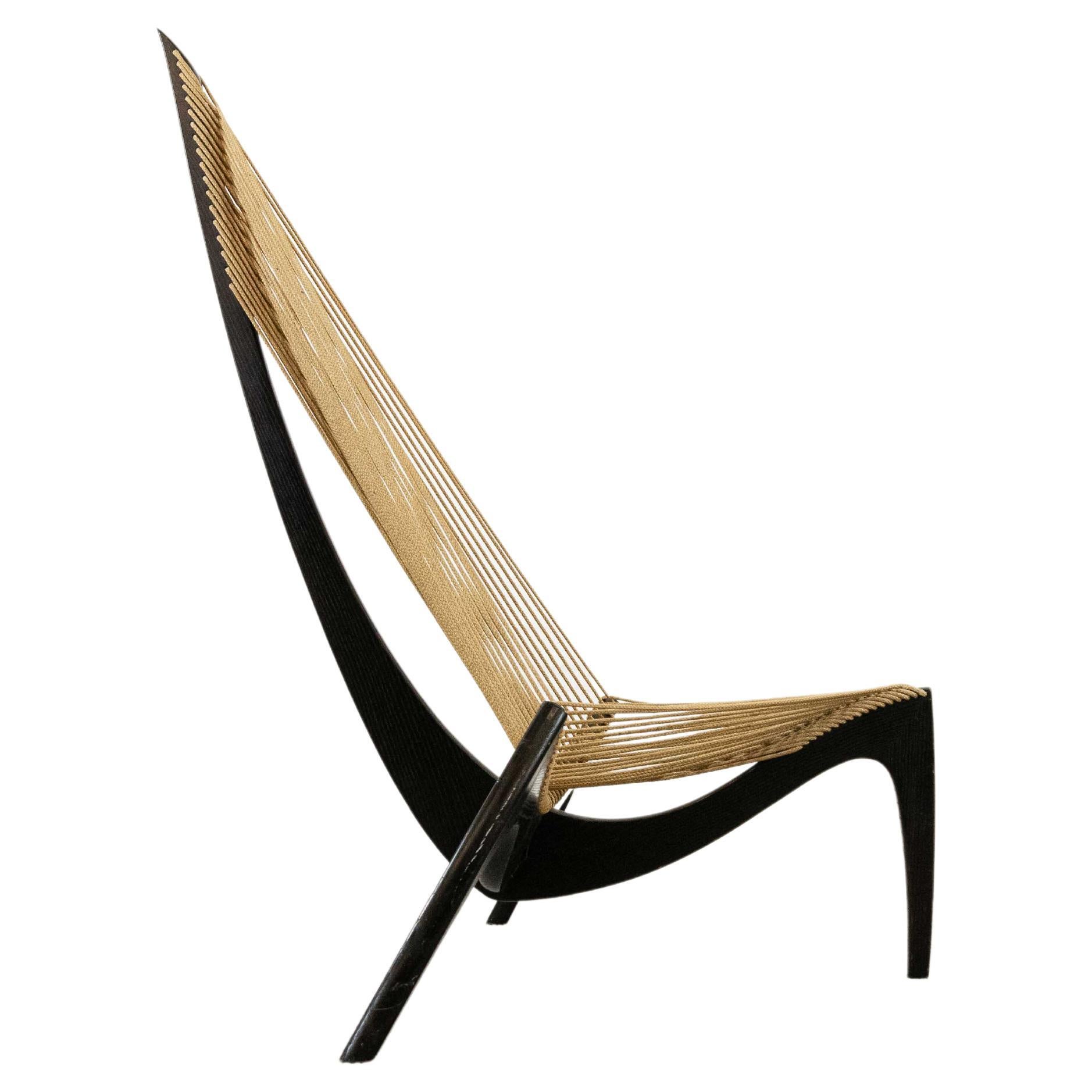 Harp Chair Designed by Jørgen Høvelskov for Christensen & Larsen, Denmark For Sale