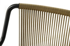 Harp Chair in Olive Green by Rodolfo Dordoni