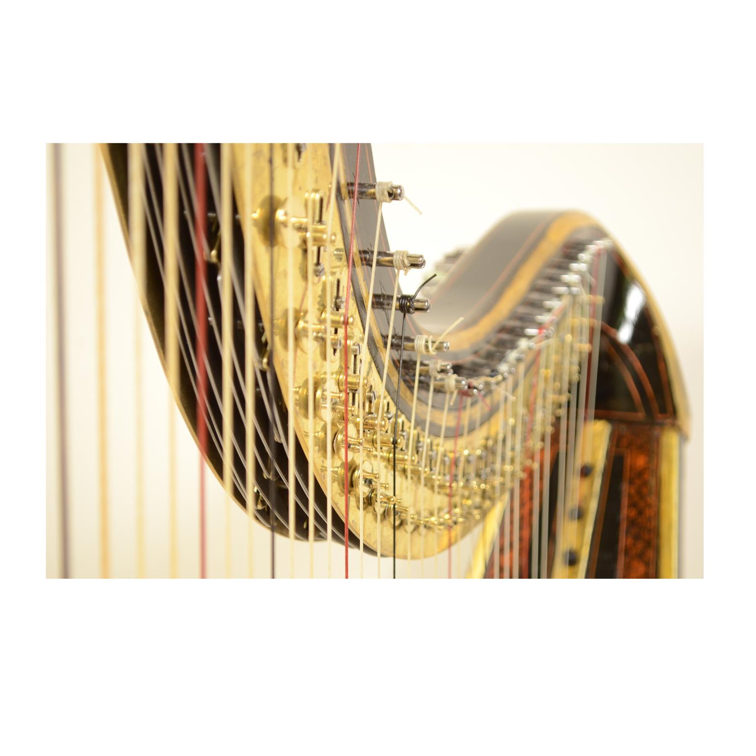Harp Signed by Sebastian Erard's Patent Harp N. 881 N. 18, 1808-1809 10