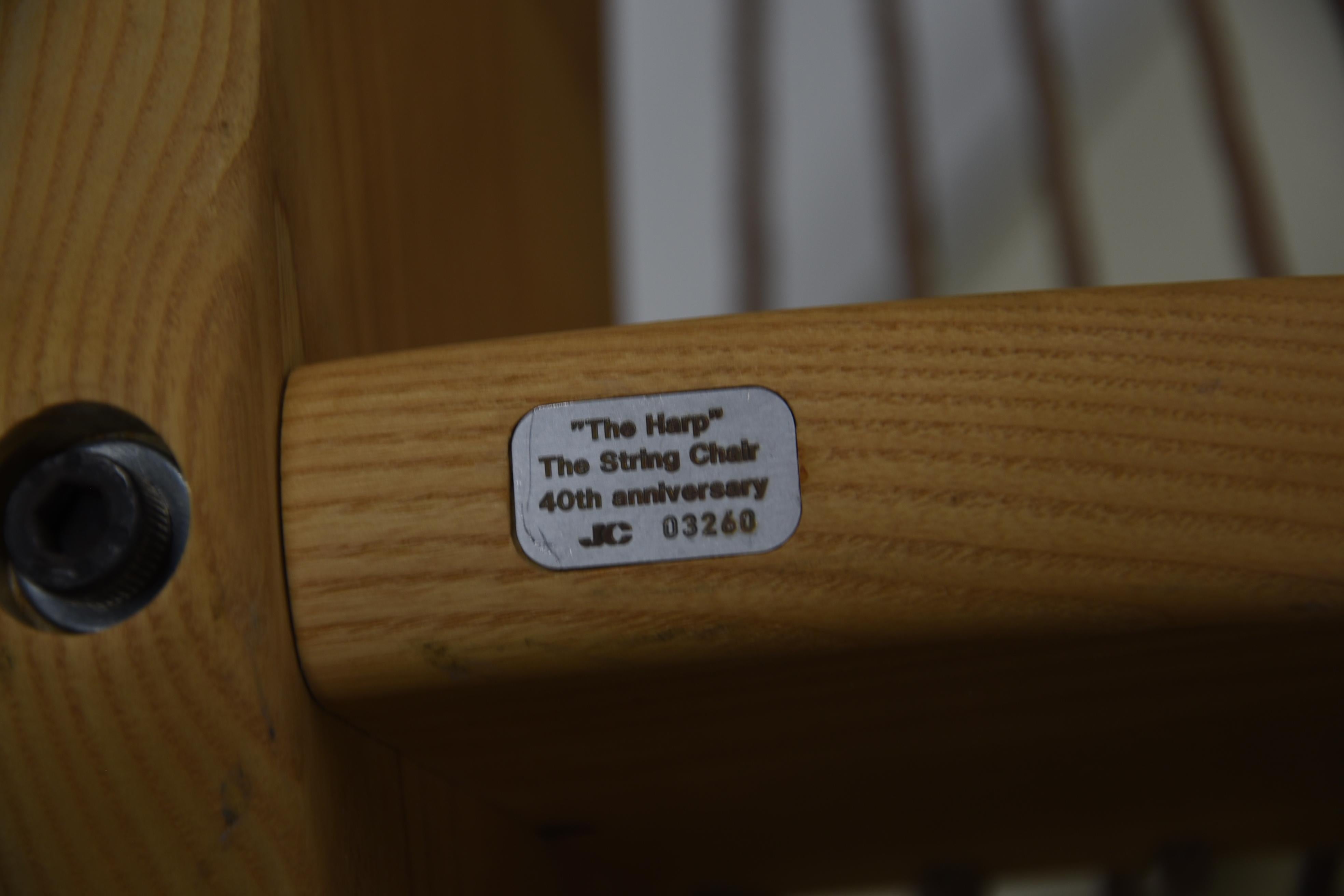 Harp String Chair by Jørgen Høvelskov Jorgen Hovelskov Harpchair Midcentury 2