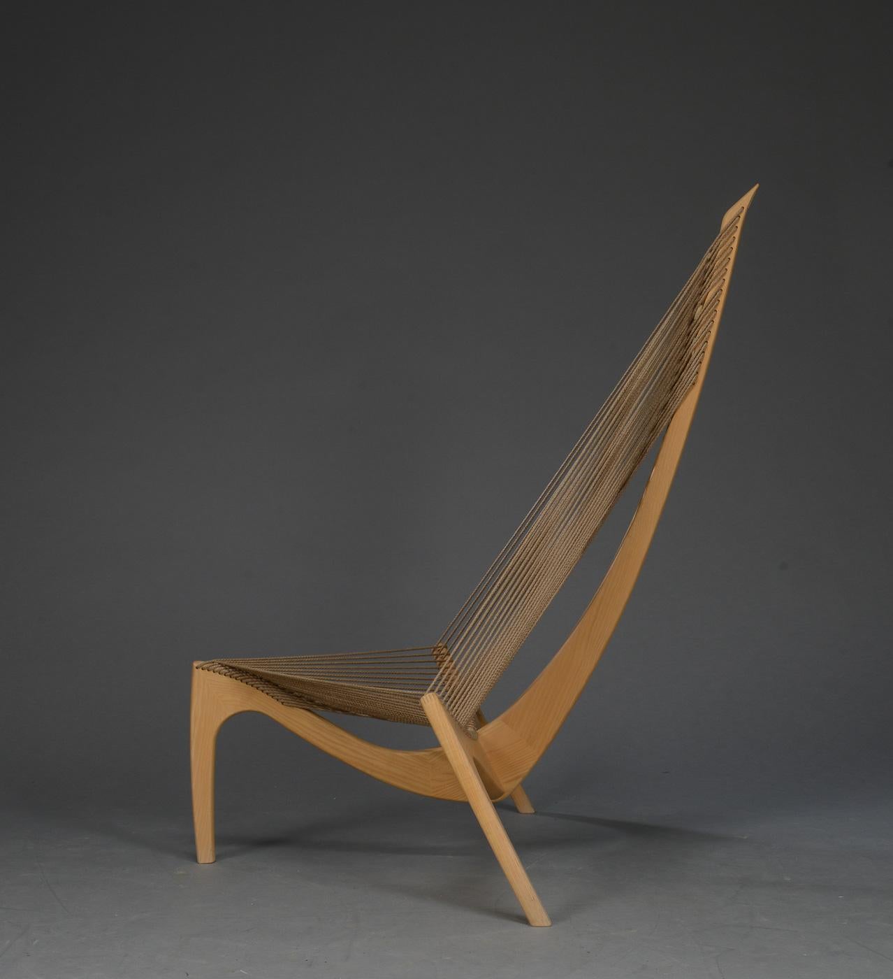 Harp String Chair by Jørgen Høvelskov Jorgen Hovelskov Harpchair Midcentury 5