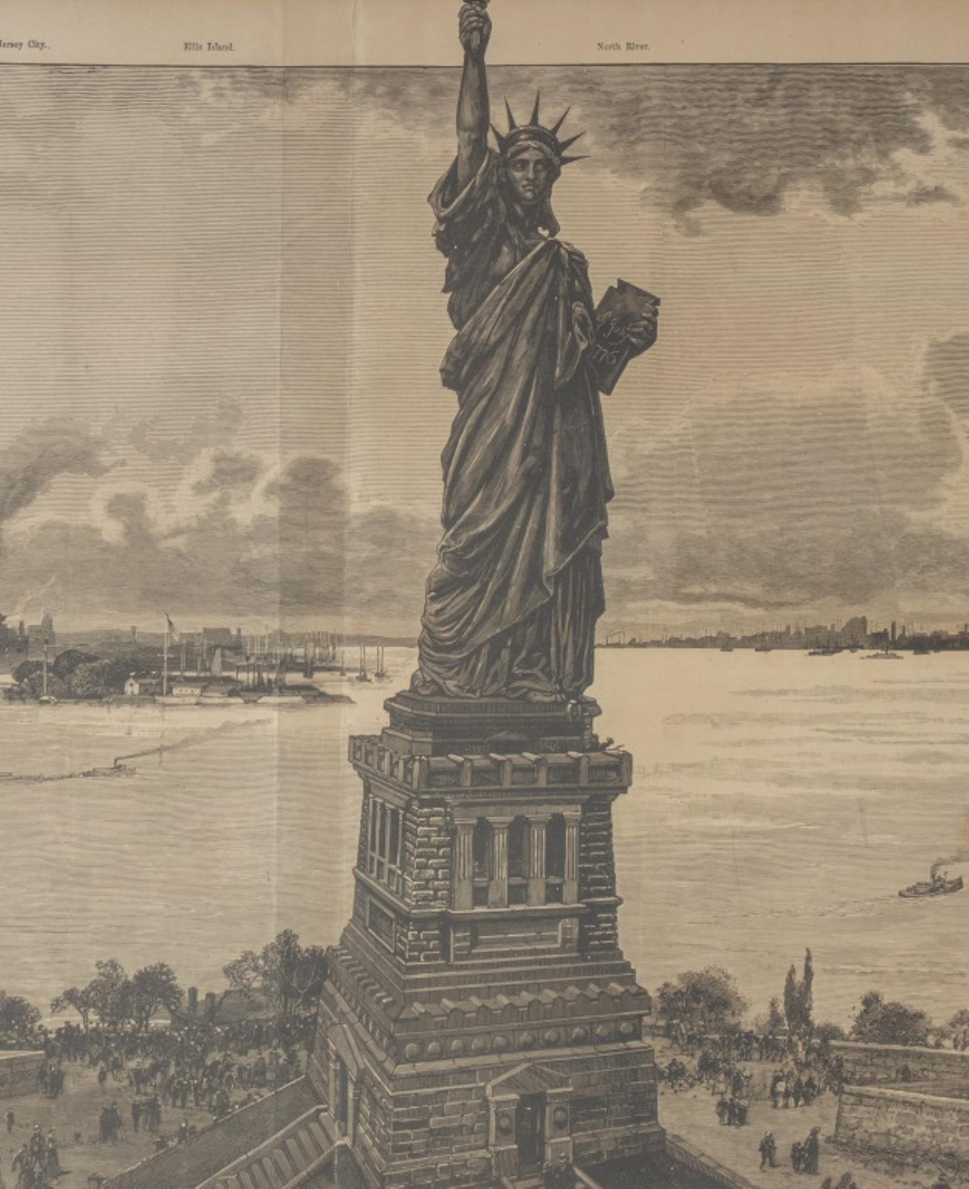 Classique américain Harper & Bros., « Liberty Enlightening... », 1888 en vente