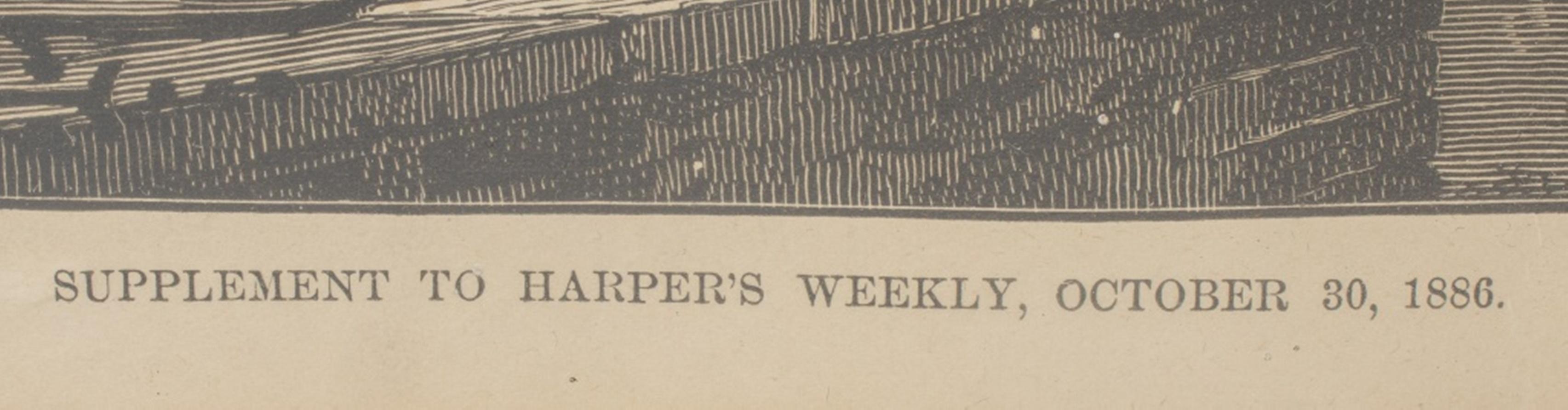 19th Century Harper & Bros., 'Liberty Enlightening...', 1888