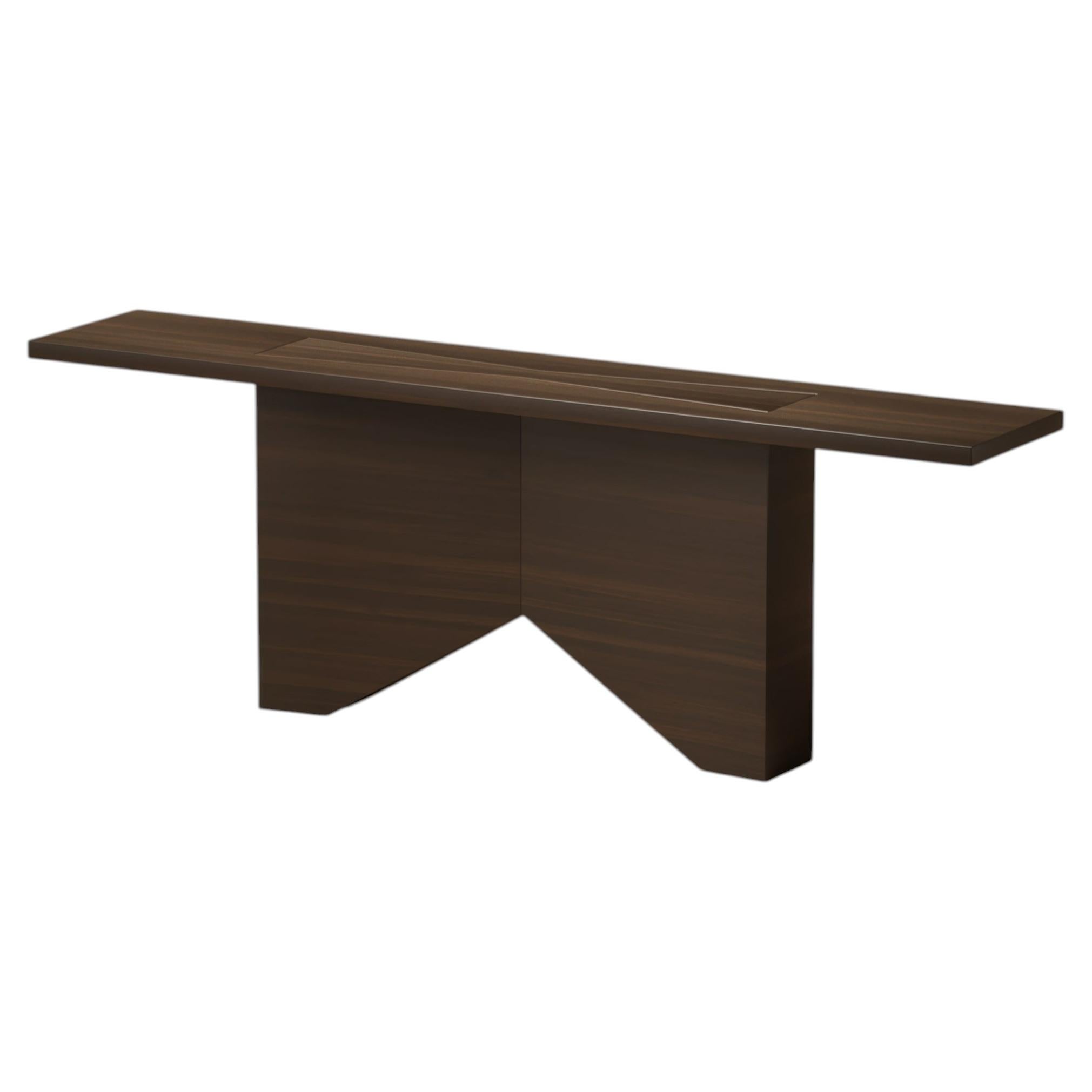 Harper Oak Console Table by Lusano