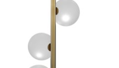 Harper Pendant in Brass & Blown Glass, Blueprint Lighting