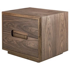 Harper Walnut Bedside Table