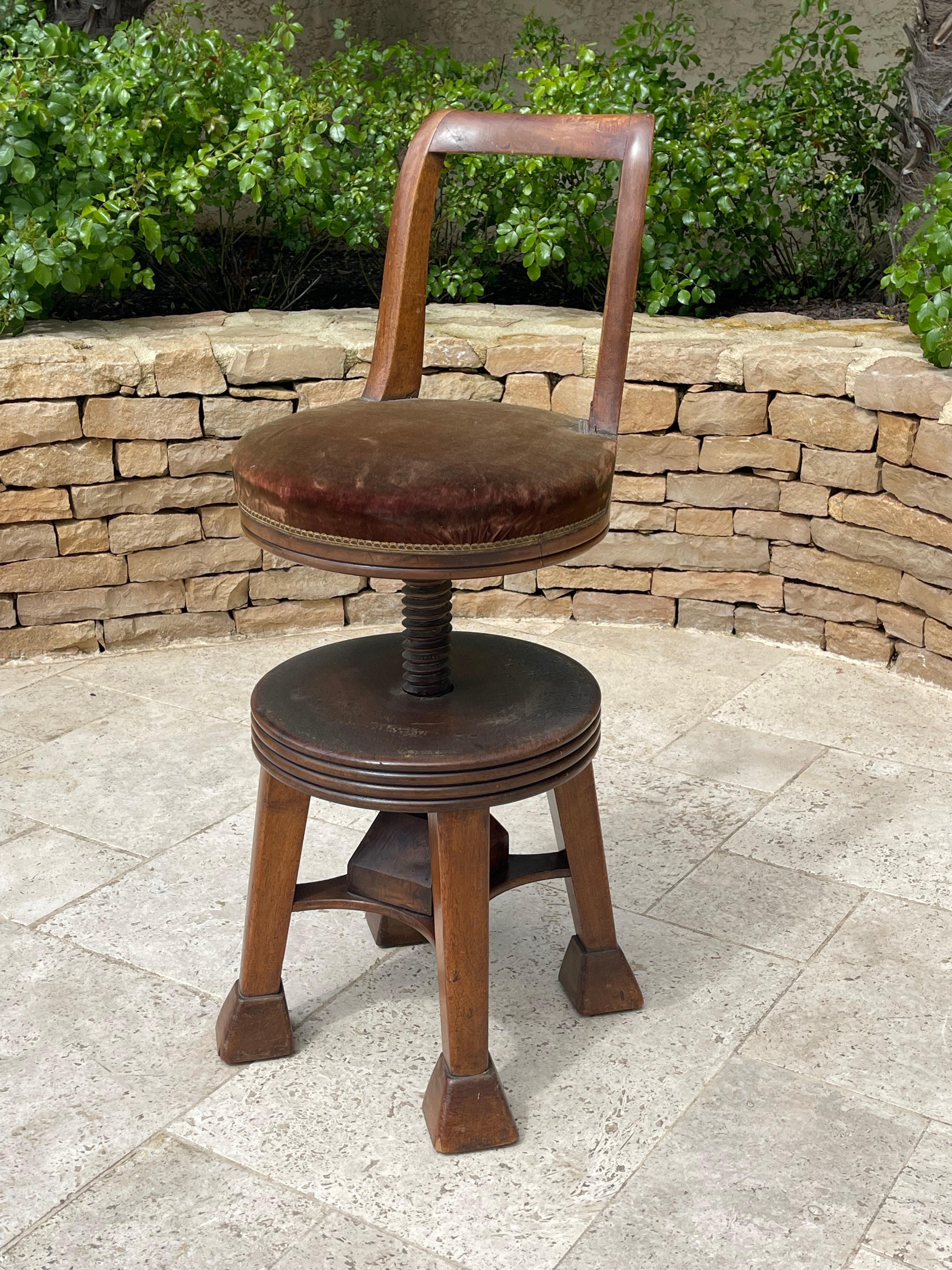 Harpist's Chair / Musician's Chair en vente 8