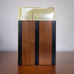 Harpswell House Slate and Walnut Bookends