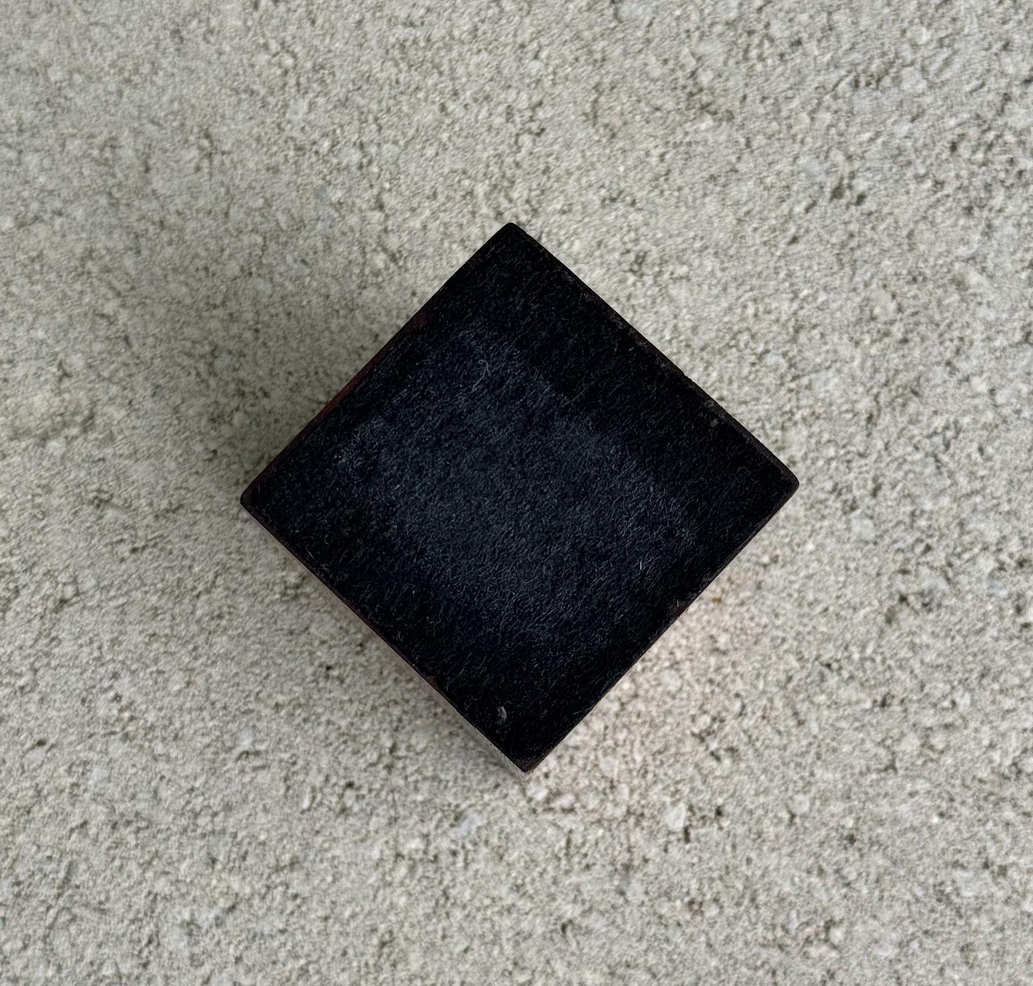 Harpswell House Walnut & Slate Pencil Holder, c.1960 For Sale 3