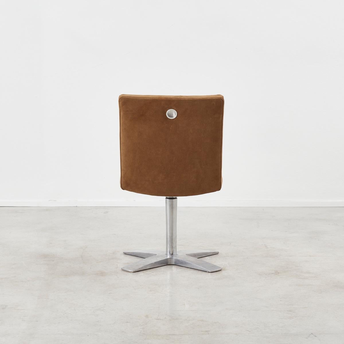 Finnish Harri Korhonen Suede Desk Chair for Inno, Finland 2000s For Sale