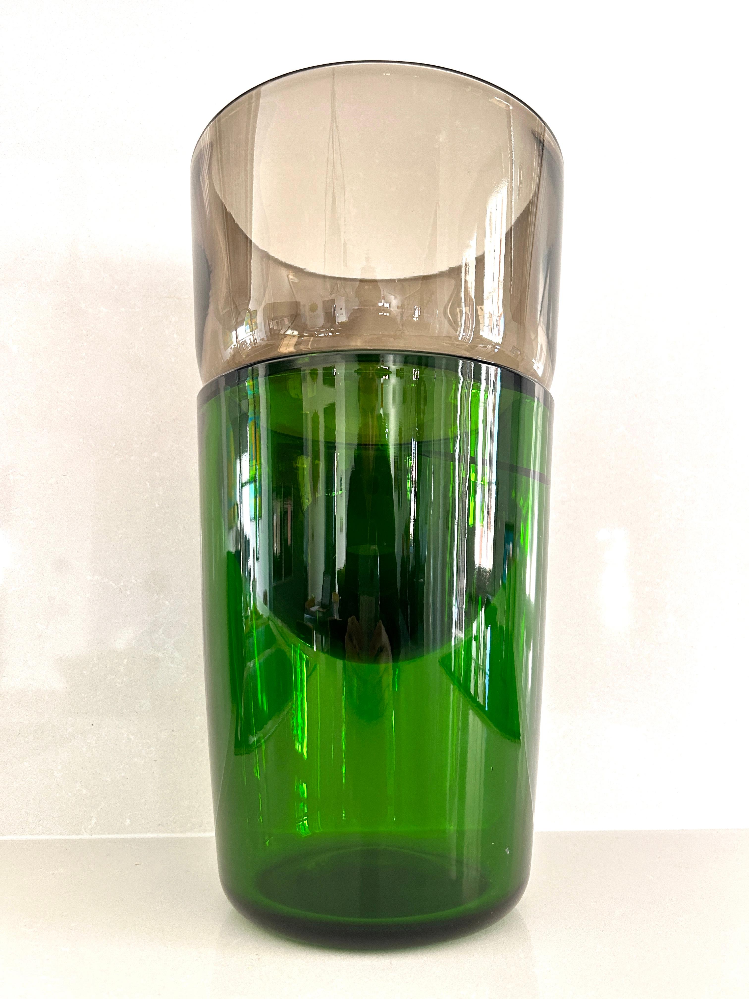 Glass Harri Koskinen 'Cosmos' vase, 2010 for Venini Italia