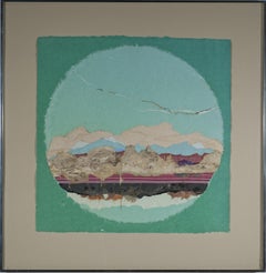 Harriet "Bing" Thayer, Mexican Bark Series, Framed Mixed Media Art