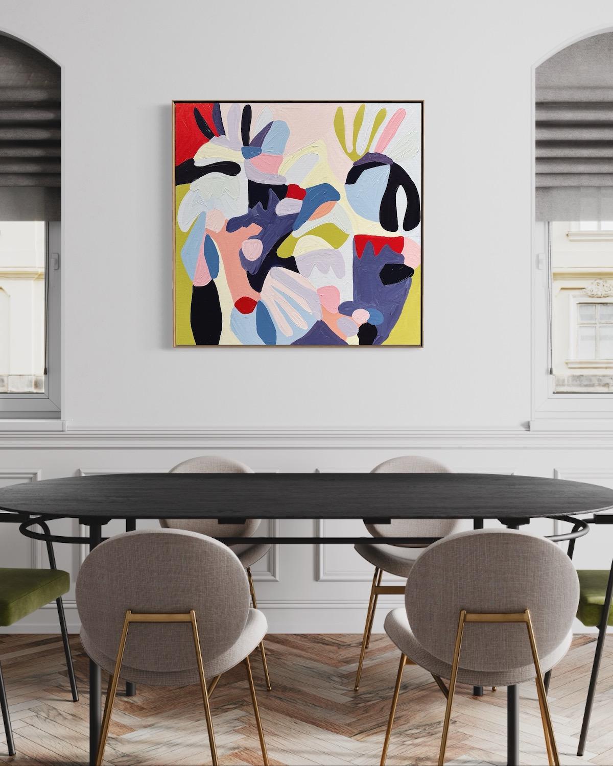 Wild Ones by Harriet Chomley, pintura original, arte contemporáneo, arte abstracto - Painting de Harriet Chomley 