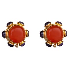 Harriet Clip On Earrings (more color)