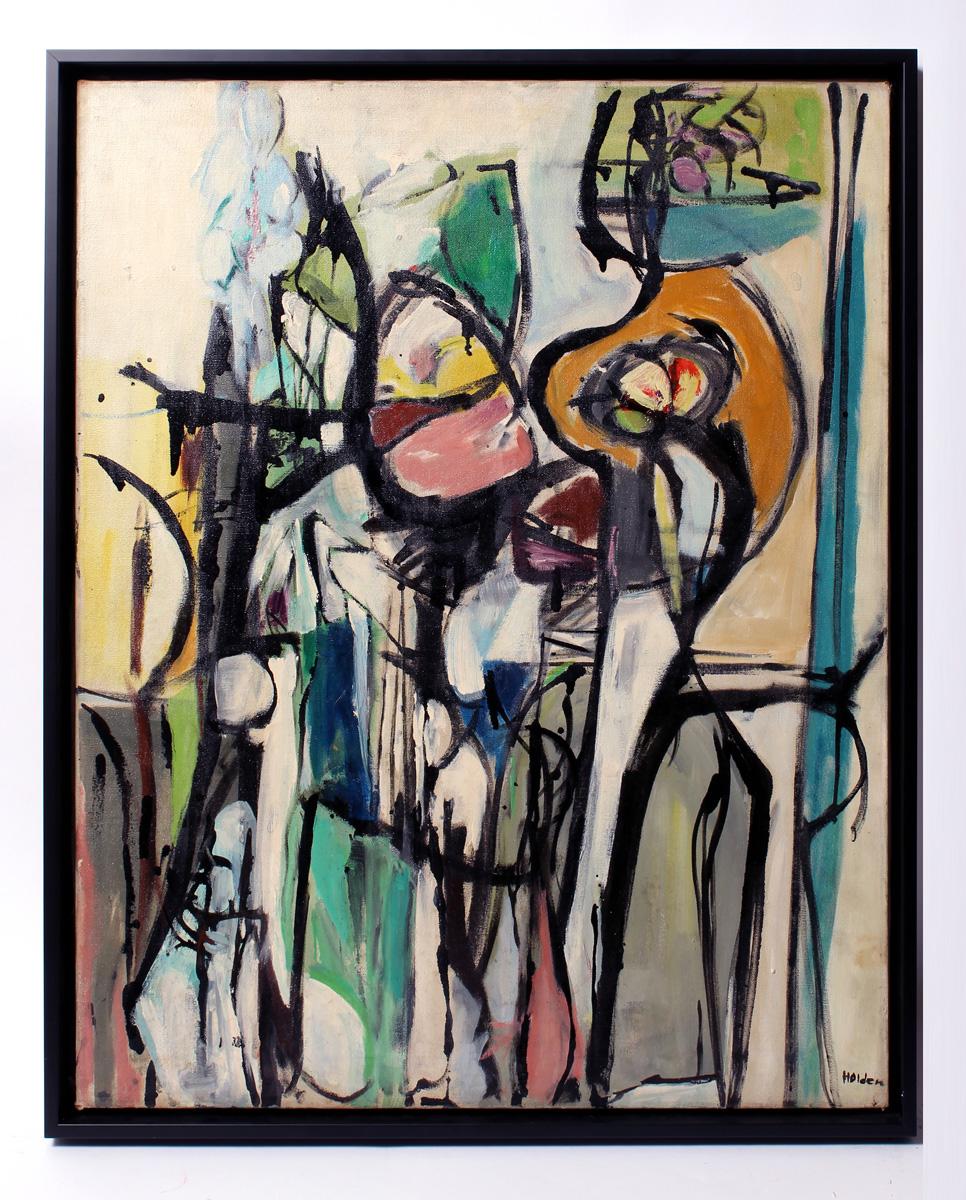Harriet Holden Nash Abstract Painting - Women
