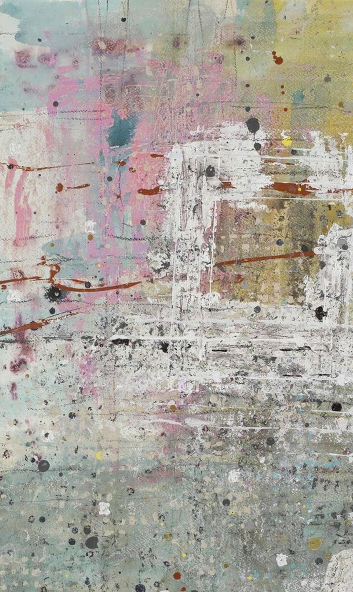Harriet Hoult Abstract Painting - Ava BY HARRIET HOULT, Contemporary Abstract Art for Sale 