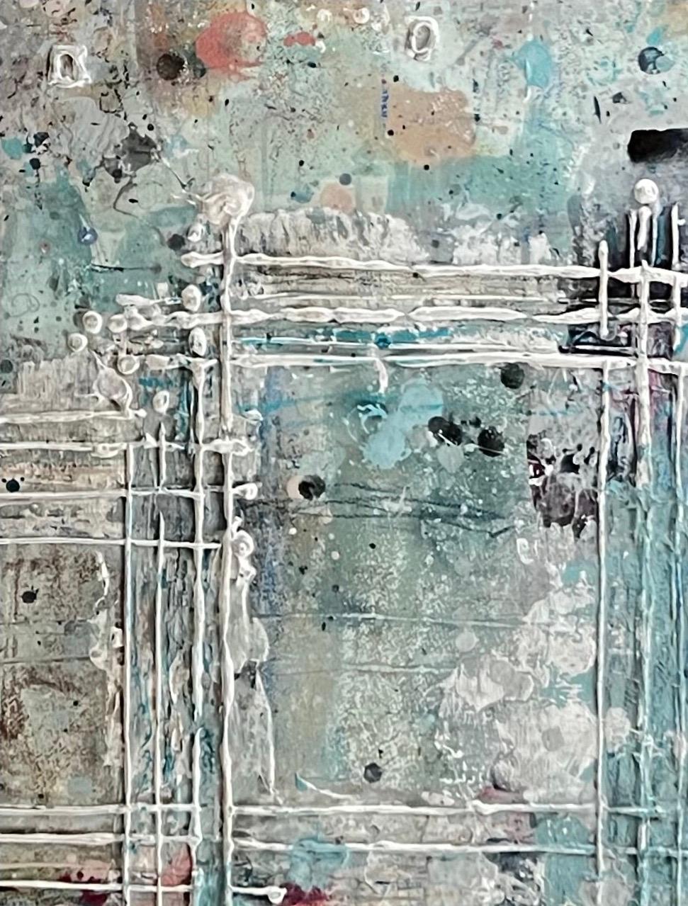 Edie, Statement Art astratta, pittura contemporanea a tecnica mista su carta in vendita 2