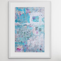 I prati segreti, Pittura originale, Astratto, Tecnica mista, Paesaggio