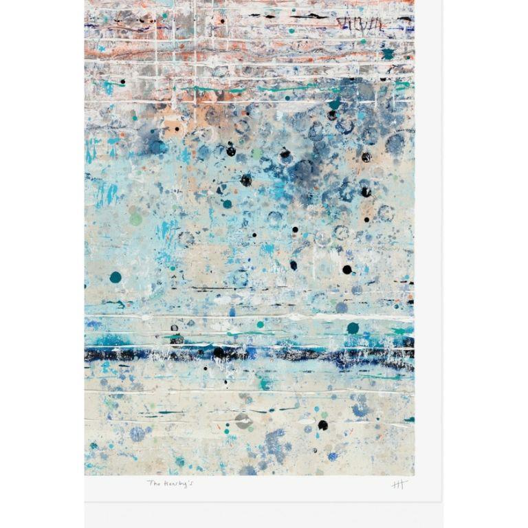 The Hensby’s abstract Giclée Print by Harriet Hoult For Sale 1
