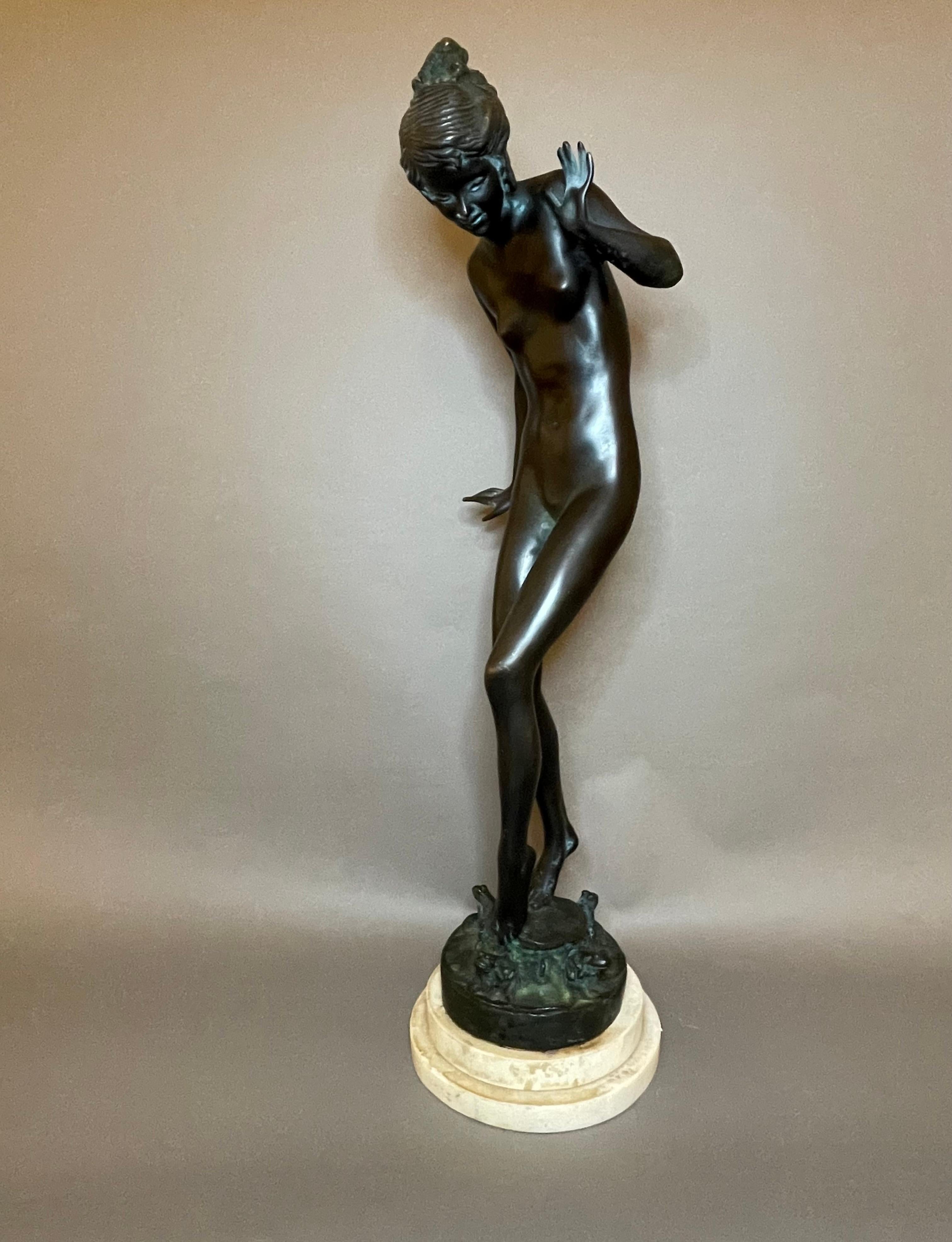 Bathing woman