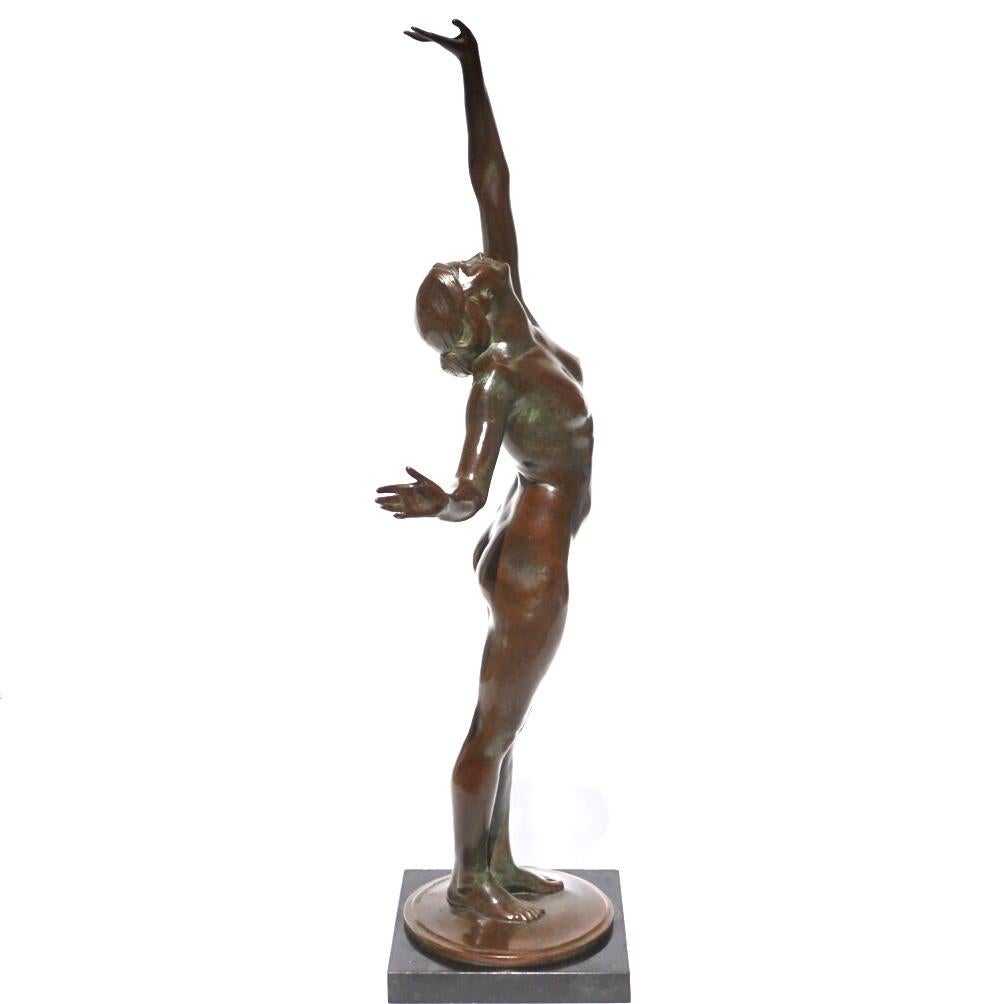 American Harriet Whitney Frishmuth “The Star” Bronze 1918