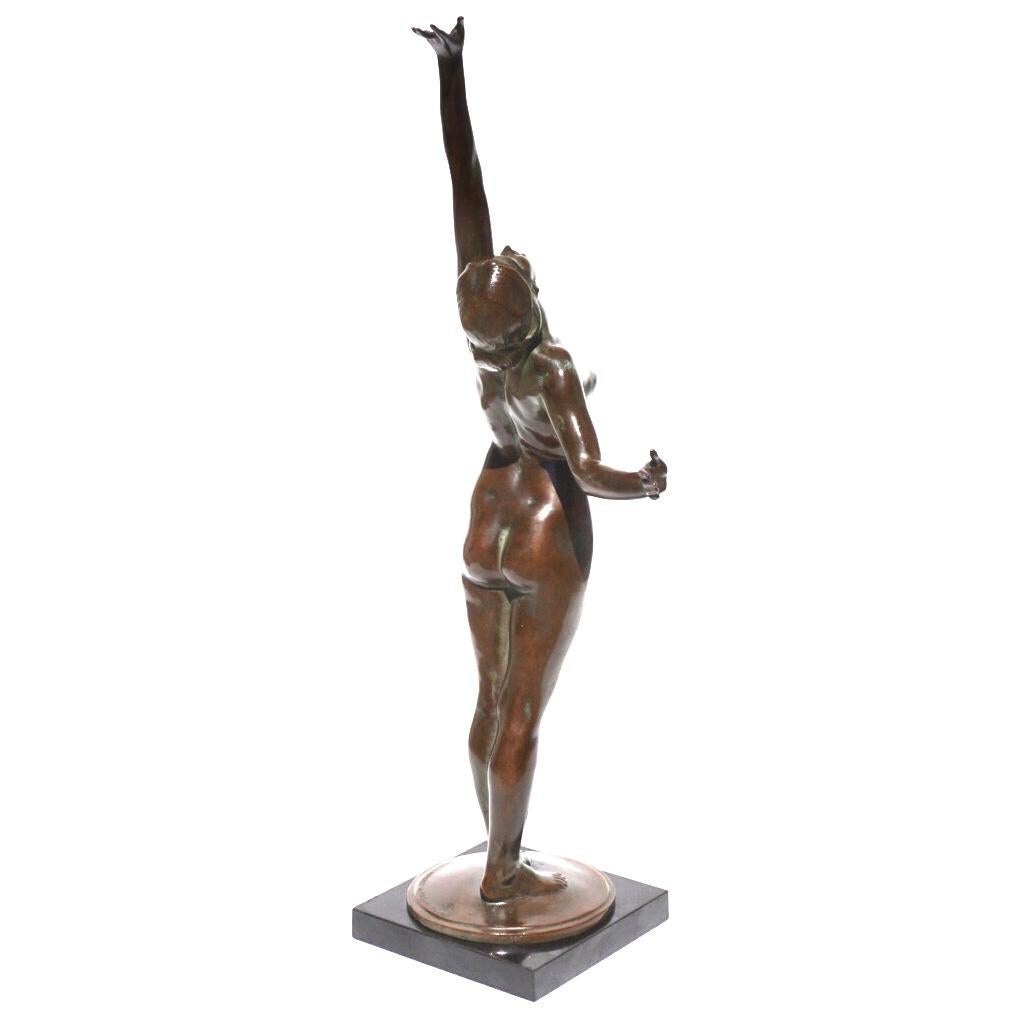 Cast Harriet Whitney Frishmuth “The Star” Bronze 1918