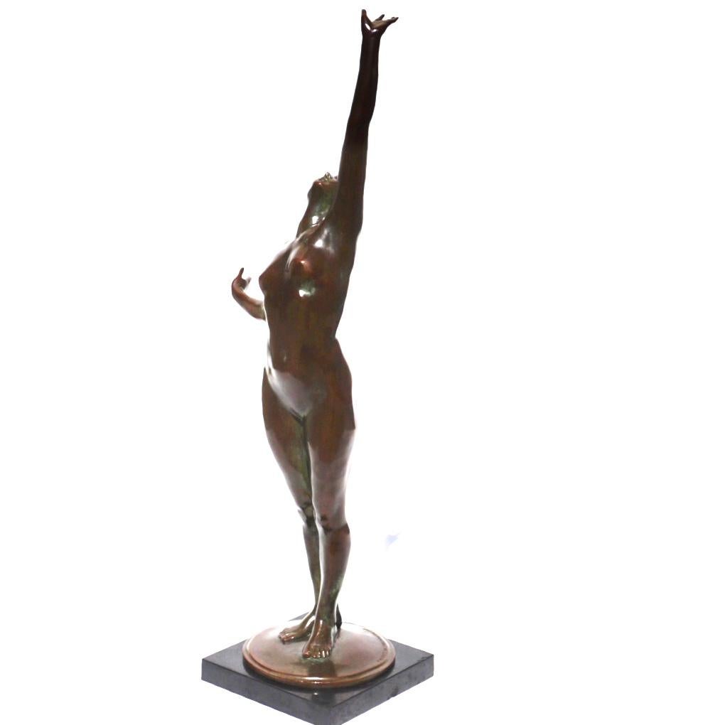 Harriet Whitney Frishmuth “The Star” Bronze 1918 1