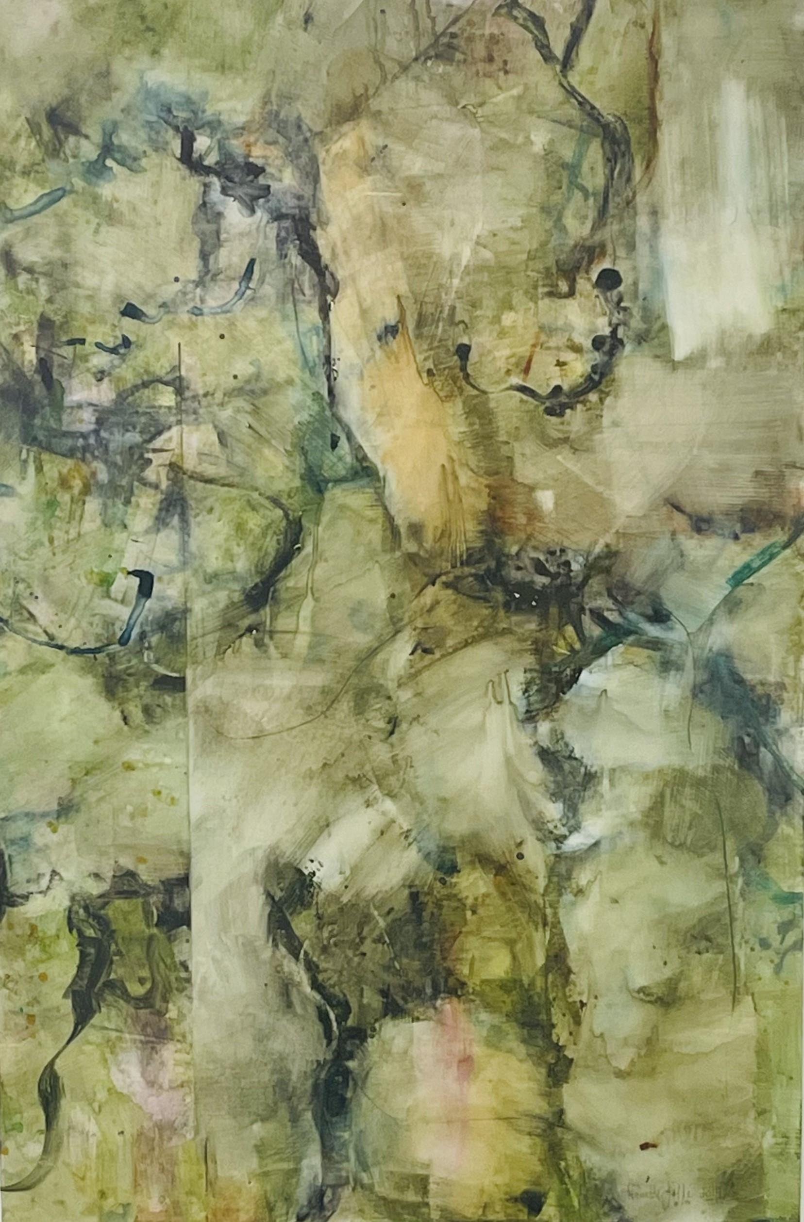 Harriette Joffe Abstract Painting - Untitled, from the Riversong Series