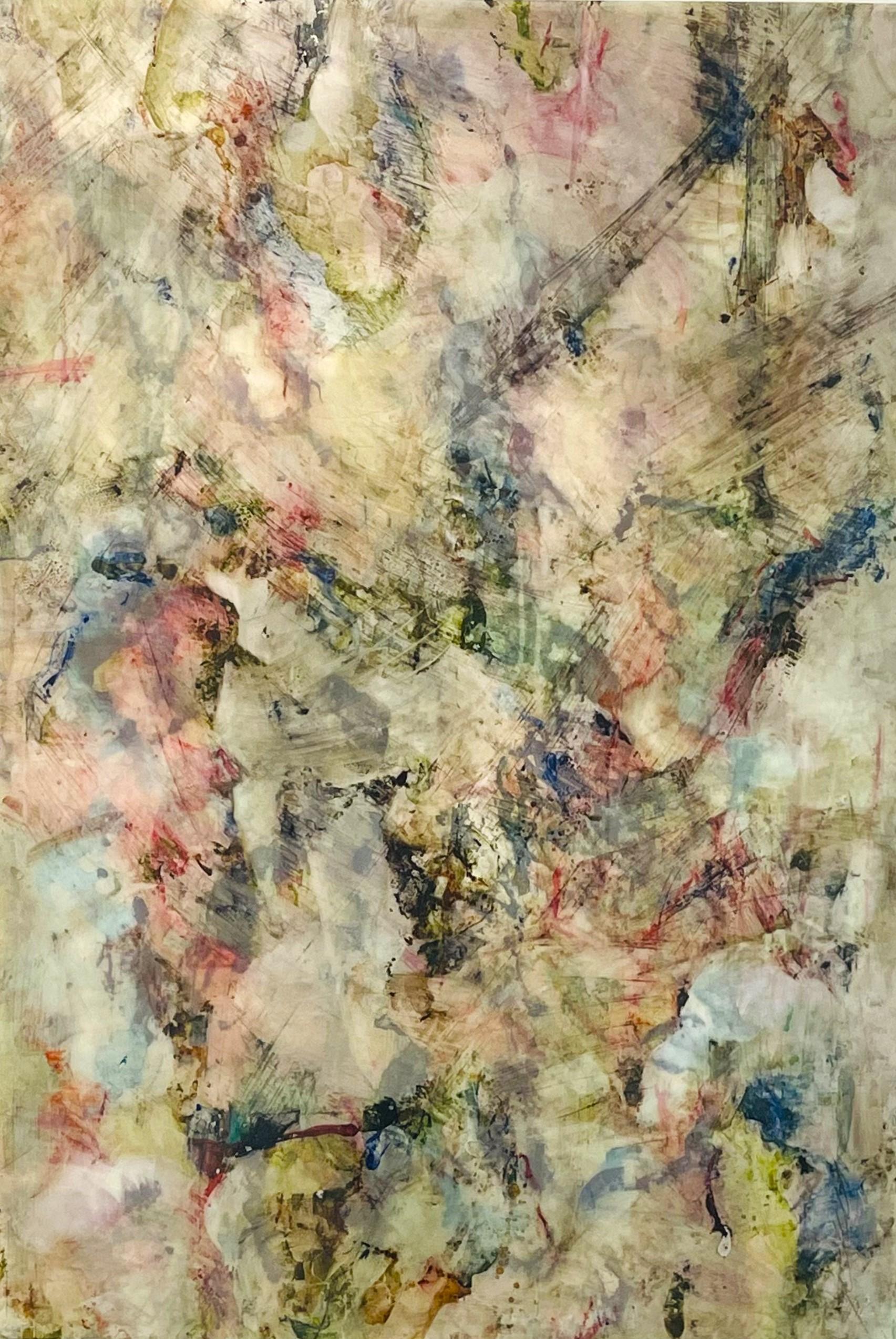 Abstract Painting Harriette Joffe - Sans titre, de la série Riversong
