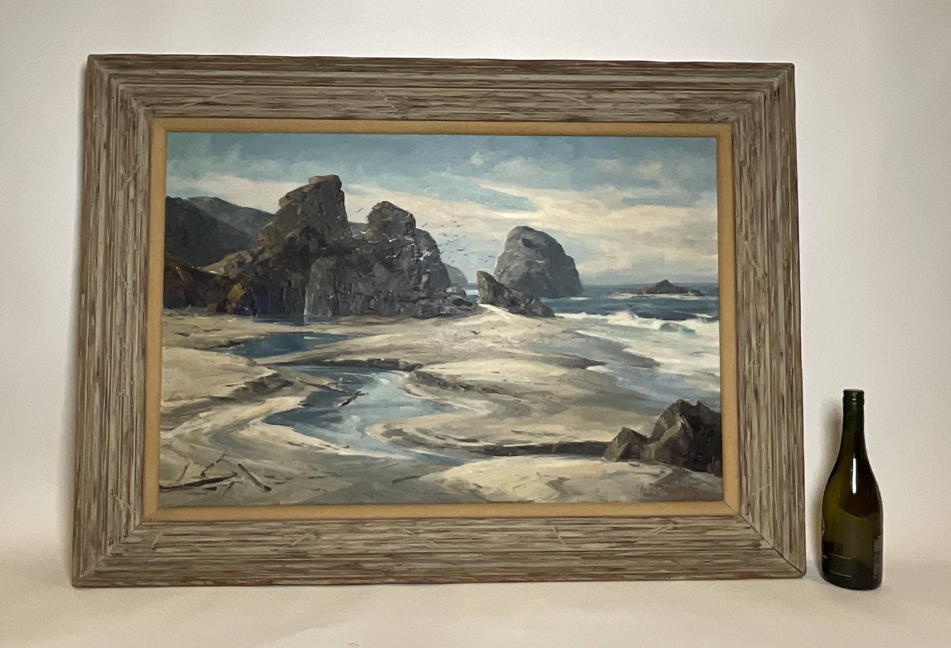 Début du 20ème siècle Harris Beach par Bennet Bradbury en vente