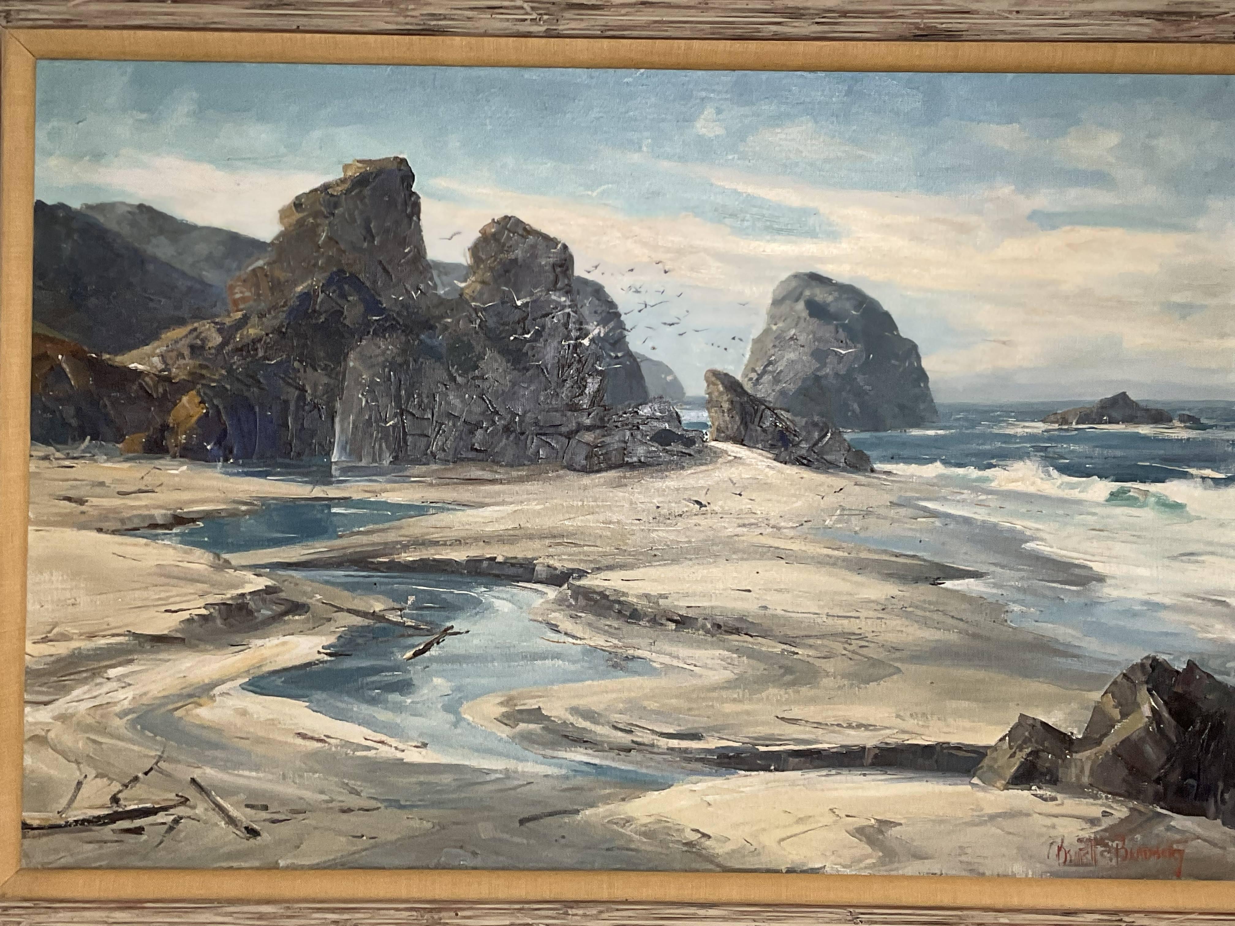 Toile Harris Beach par Bennet Bradbury en vente