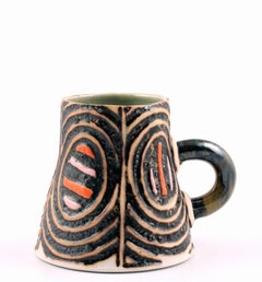 Cup, untitled with ovals