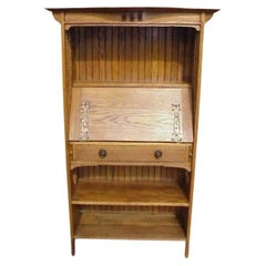 Harris Lebus. Une bibliothèque de bureau Arts and Crafts de style Glasgow